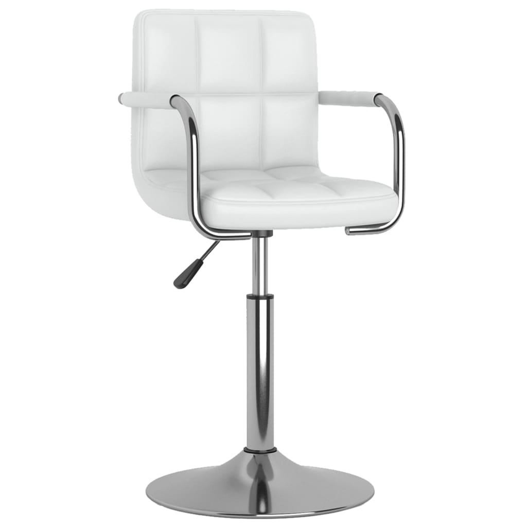 Voir la diapositive 1 : VIDAXL Chaise de salle a manger Blanc Similicuir