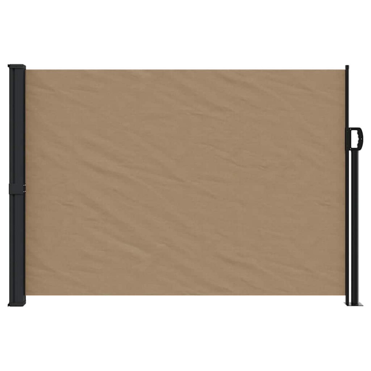 VIDAXL Auvent lateral retractable taupe 140x300 cm