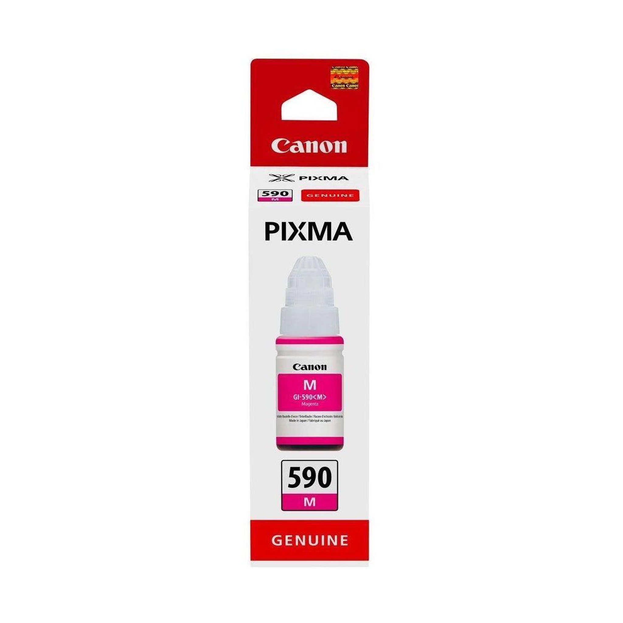 Voir la diapositive 1 : Canon Cartouche d'encre Bouteille d'Encre GI-490 Magenta PIXMA Série G - 0666C001