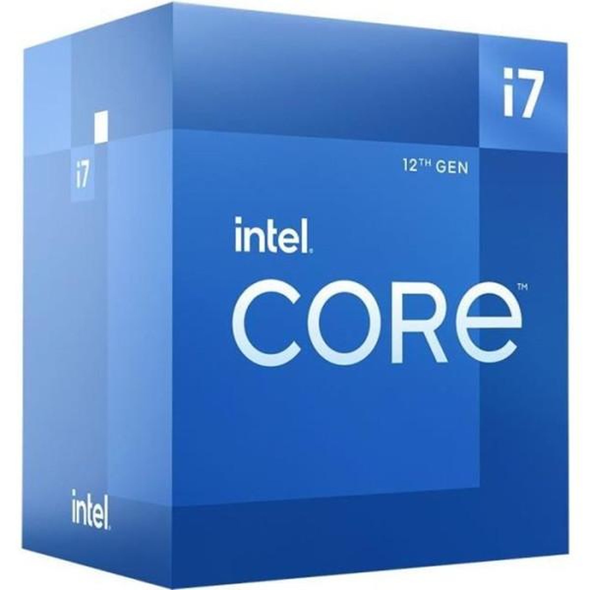 Intel Processeur - intel - core i7-12700 - 25m cache, jusqu'a 4.90 ghz (bx8071512700)