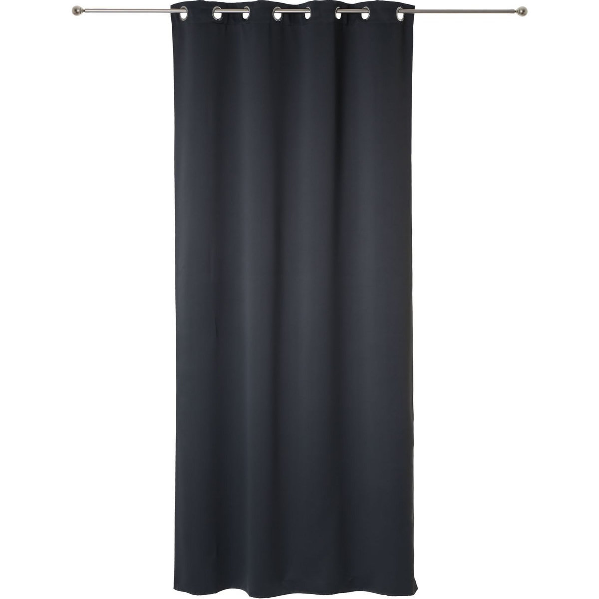 ATMOSPHERA Lot de 2 rideaux occultants unis à oeillets 