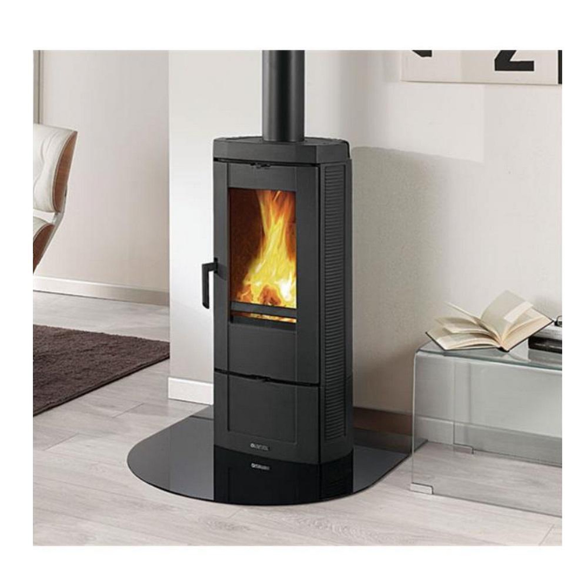 NORDICA EXTRAFLAME Poêle à bois 6.2kw noir - 7119301