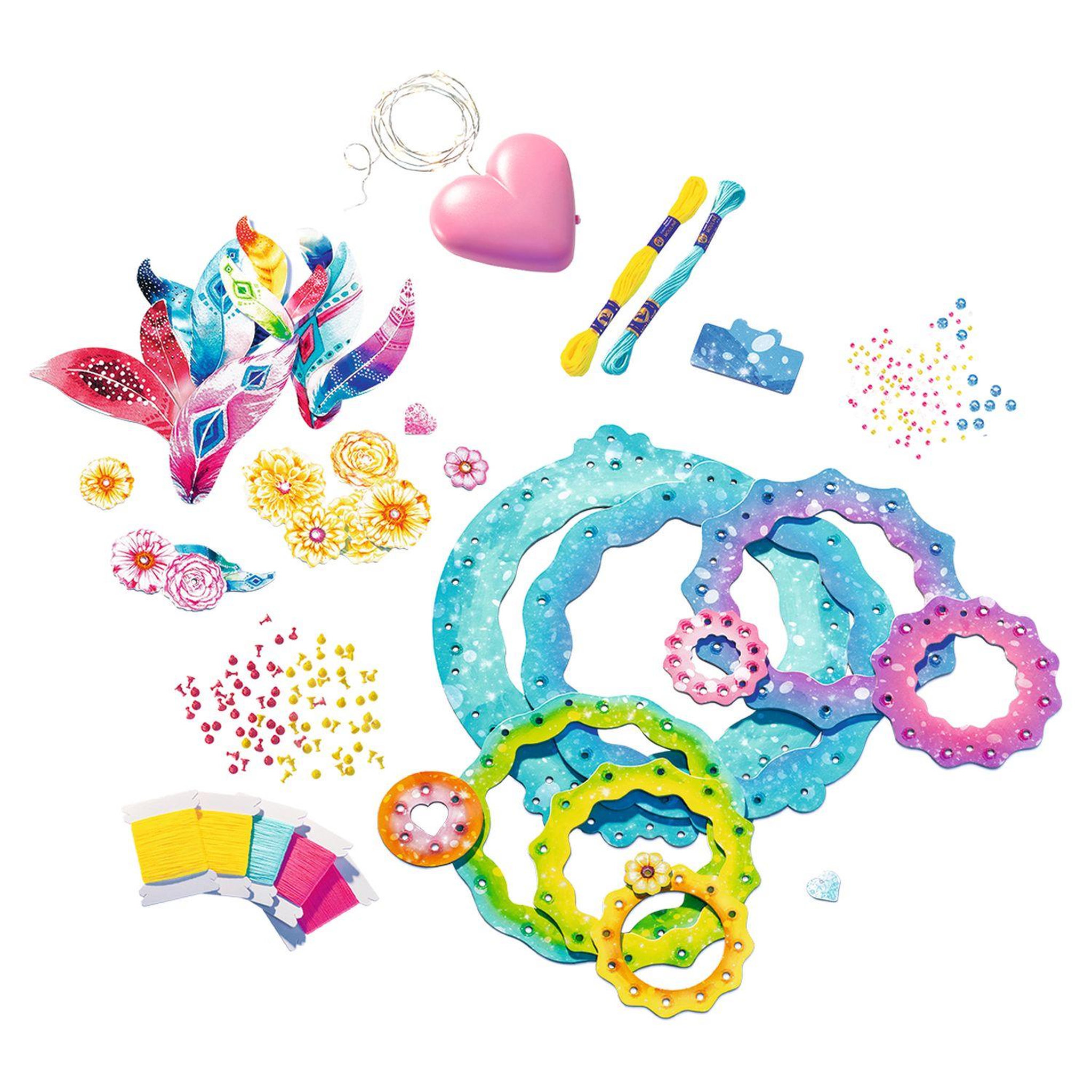 Voir la diapositive 3 : RAVENSBURGER Atelier créatif attrapes-rêves - String Art