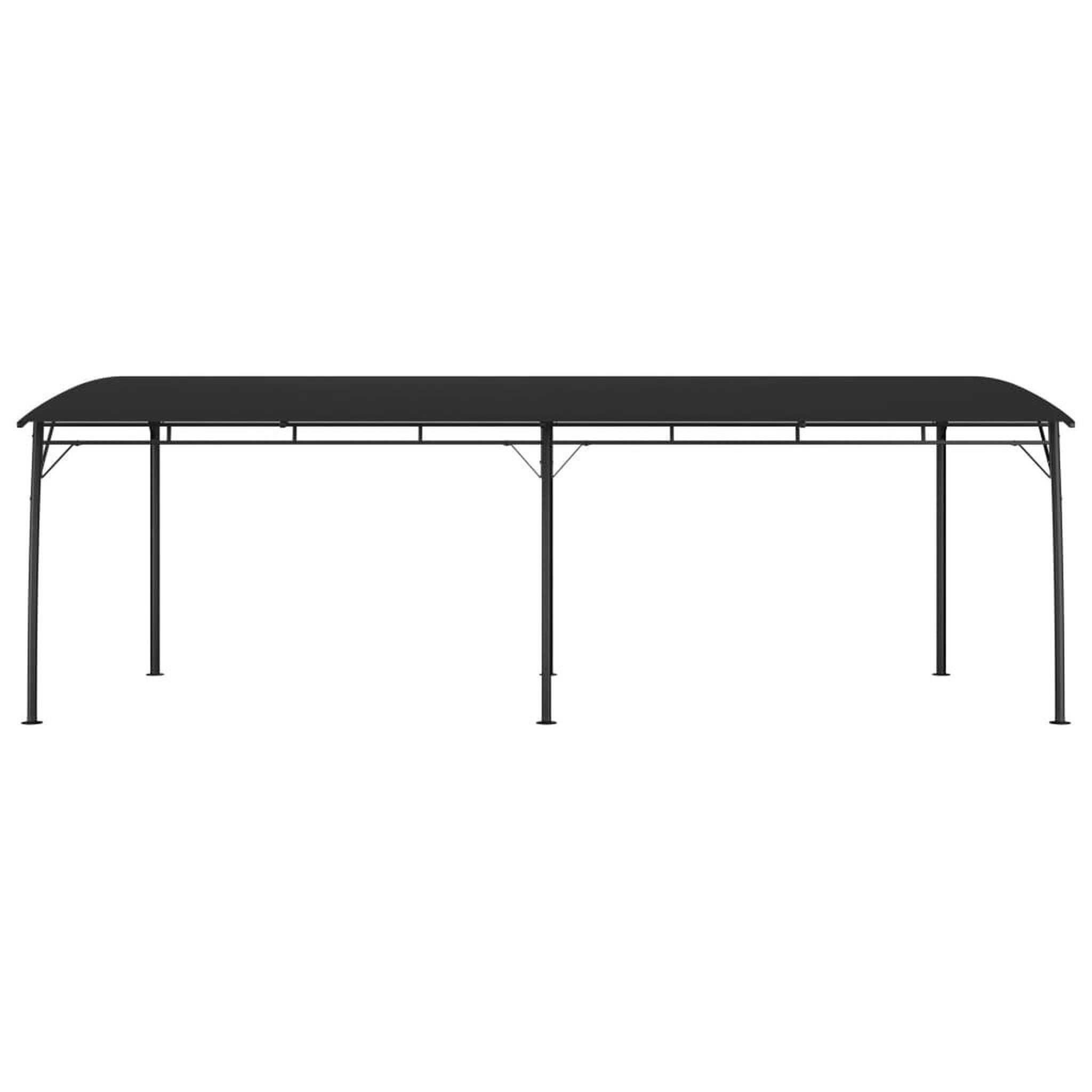 Voir la diapositive 2 : VIDAXL Auvent pare-soleil de jardin 6x3x2,55 m Anthracite