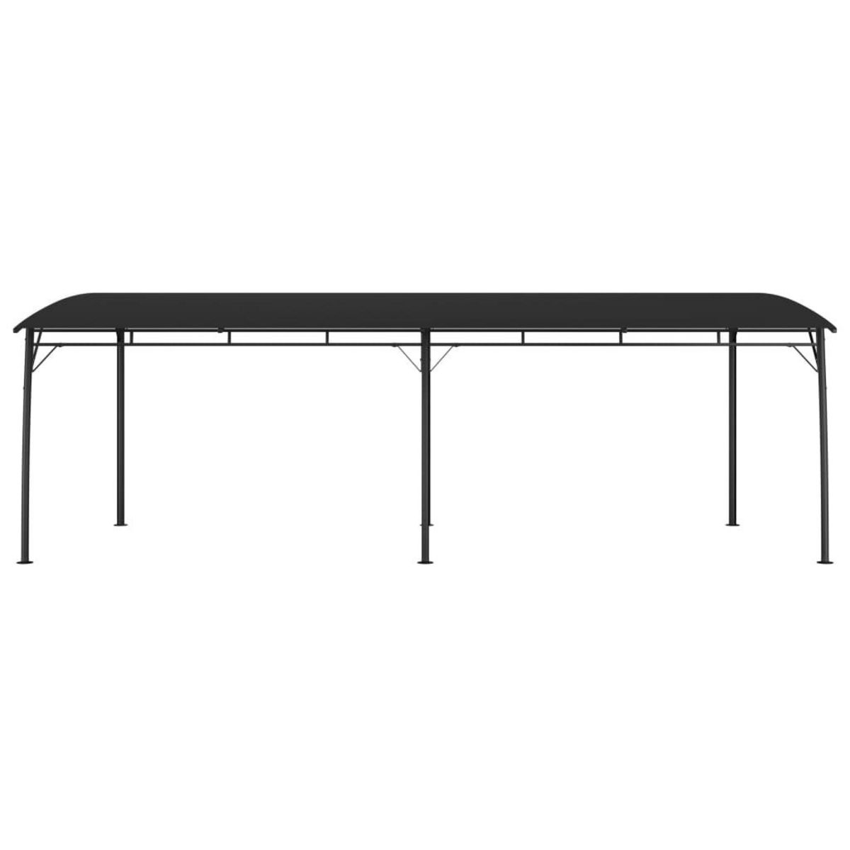 VIDAXL Auvent pare-soleil de jardin 6x3x2,55 m Anthracite