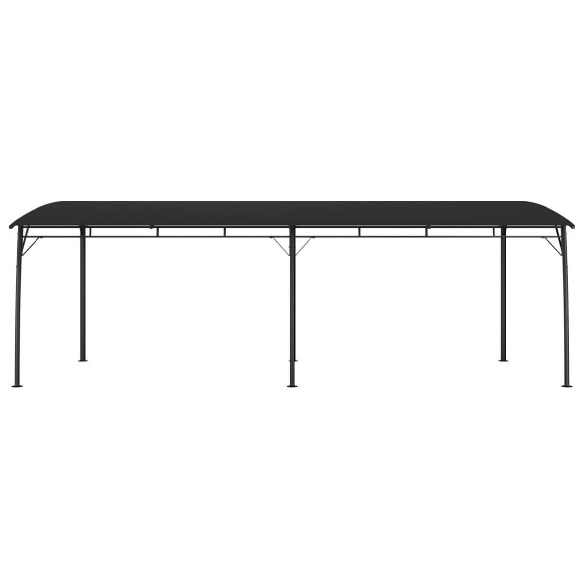 VIDAXL Auvent pare-soleil de jardin 6x3x2,55 m Anthracite