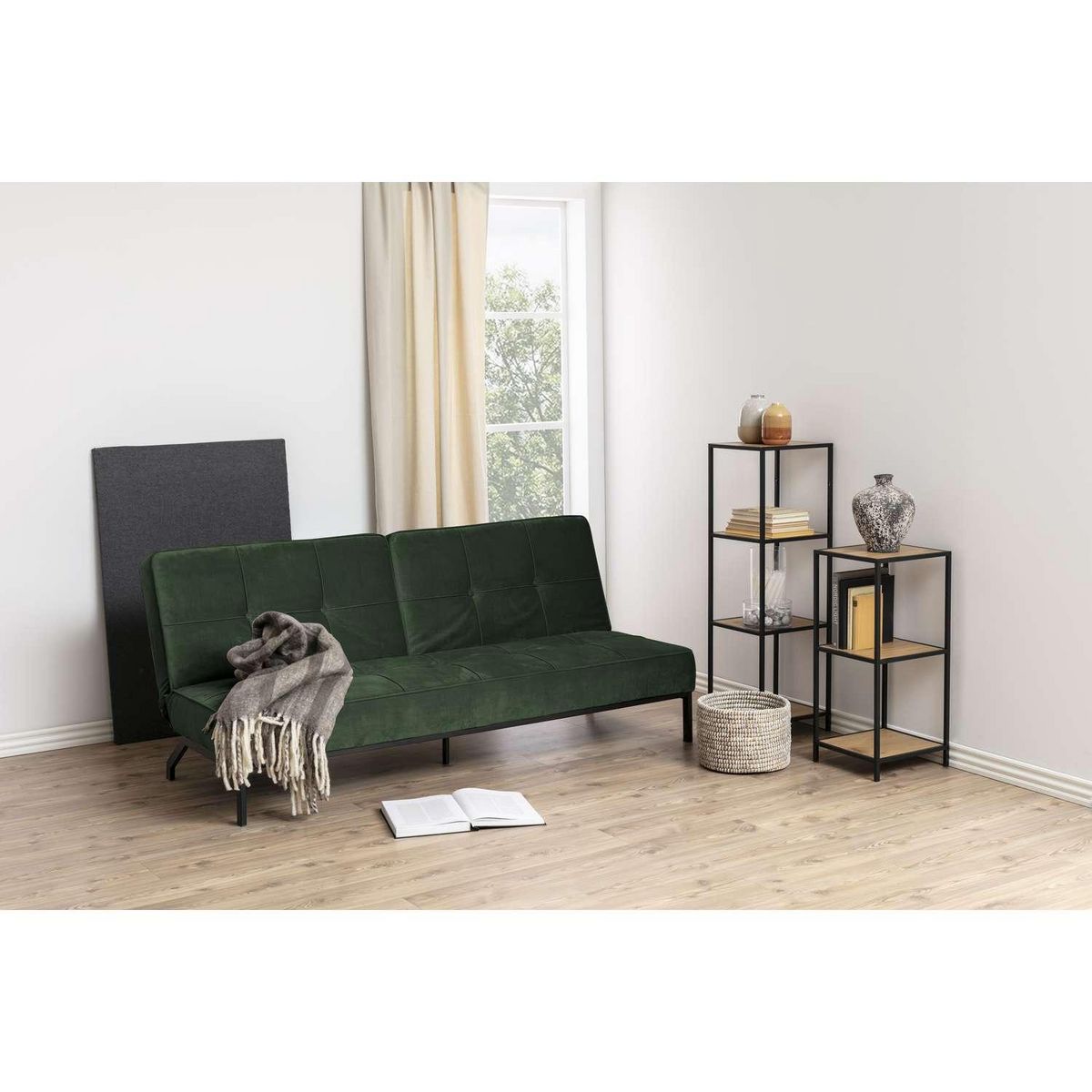 TOILINUX Canapé convertible Peruga - 3 places