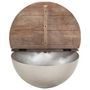 Voir la diapositive 5 : VIDAXL Ensemble de 2 tables basses Forme de bol Bois manguier massif