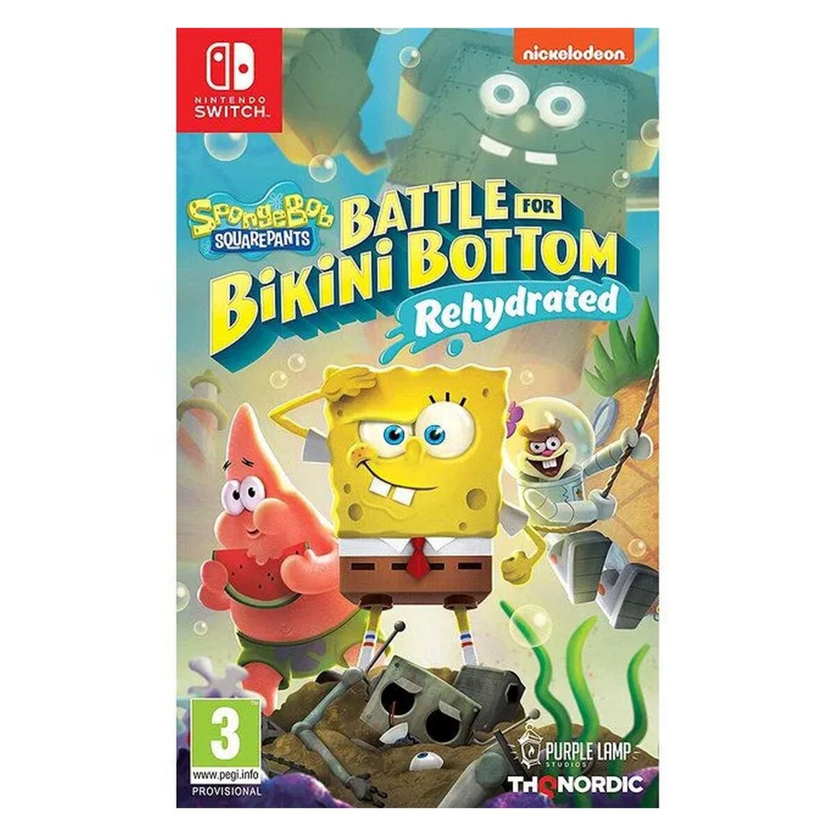 KOCH MEDIA Spongebob SquarePants : Battle for Bikini Bottom Rehydrated Nintendo Switch