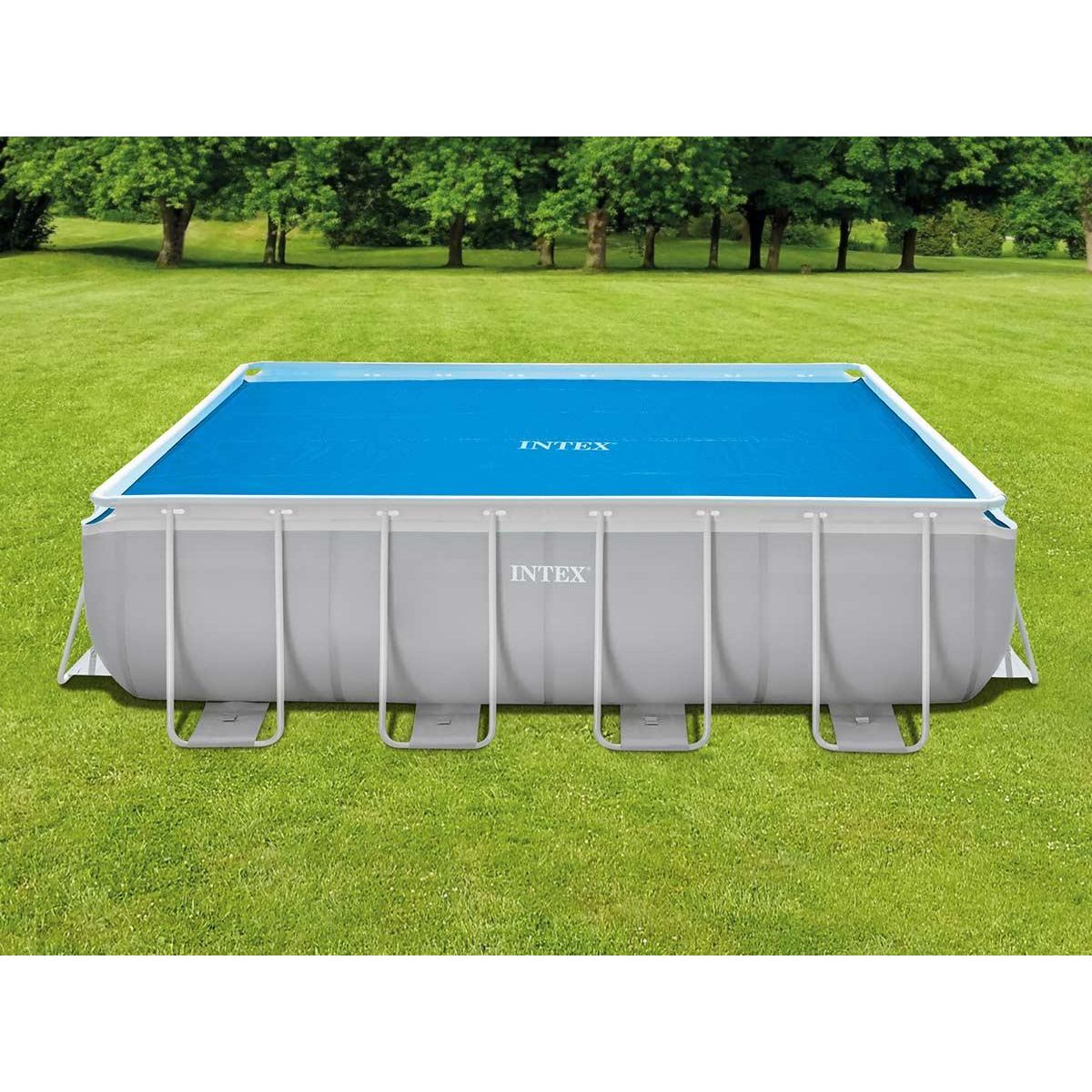 INTEX Bâche à bulles pour piscine tubulaire rectangulaire 4,00 x 2,00 m - Intex