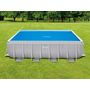 Voir la diapositive 2 : INTEX Bâche à bulles pour piscine tubulaire rectangulaire 4,00 x 2,00 m - Intex