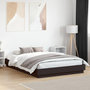 Voir la diapositive 1 : VIDAXL Cadre de lit avec LED sans matelas noir 150x200 cm