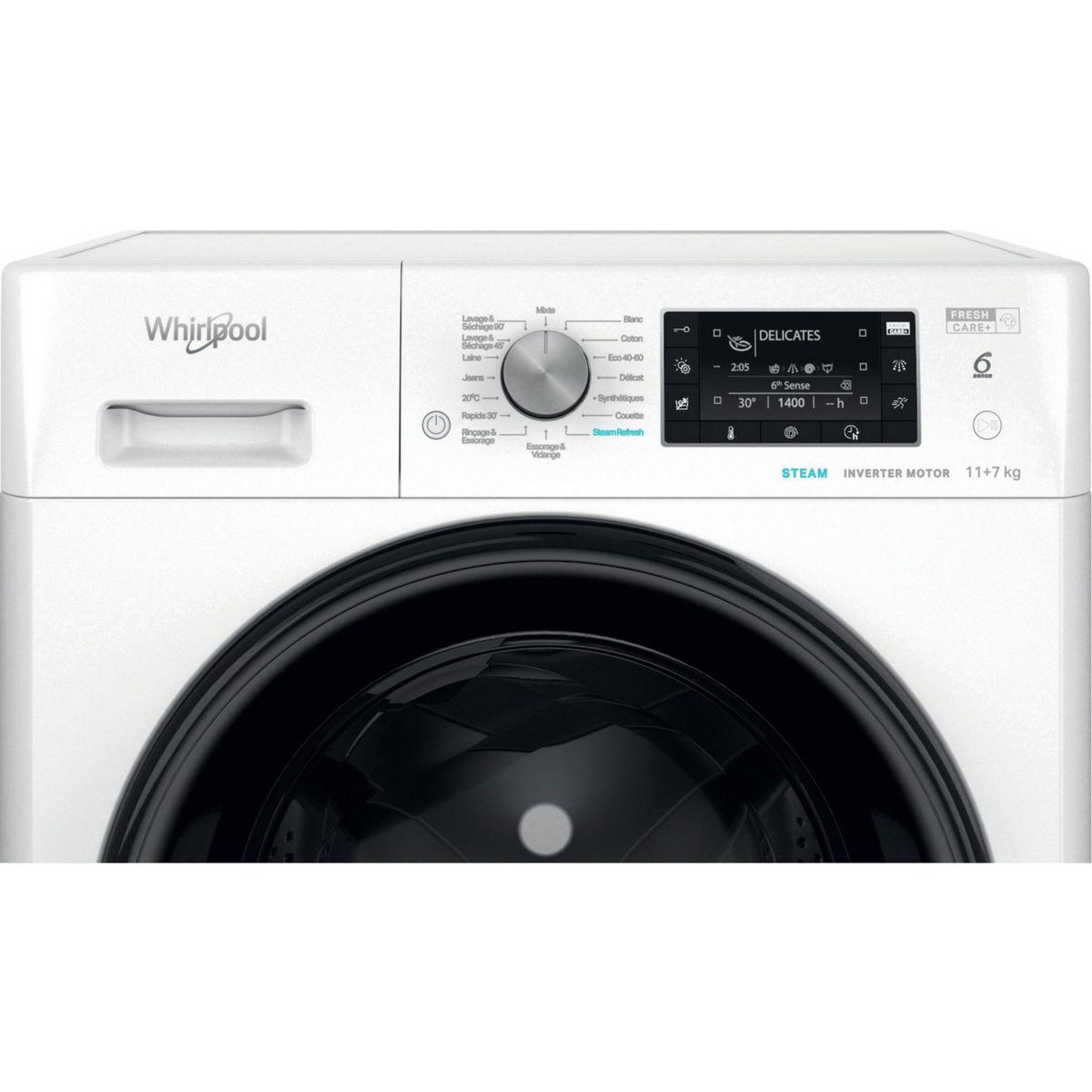 Voir la diapositive 5 : Whirlpool Lave linge séchant hublot ffdb1174489bvfr