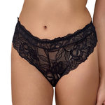 LES PETITES BOMBES Tanga Noir Femme Les Petites Bombes Nila. Coloris disponibles : Noir