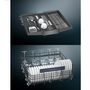 Voir la diapositive 6 : Siemens Lave-vaisselle 60cm 14 couverts 42db intégrable avec bandeau inox - SN55ES11CE