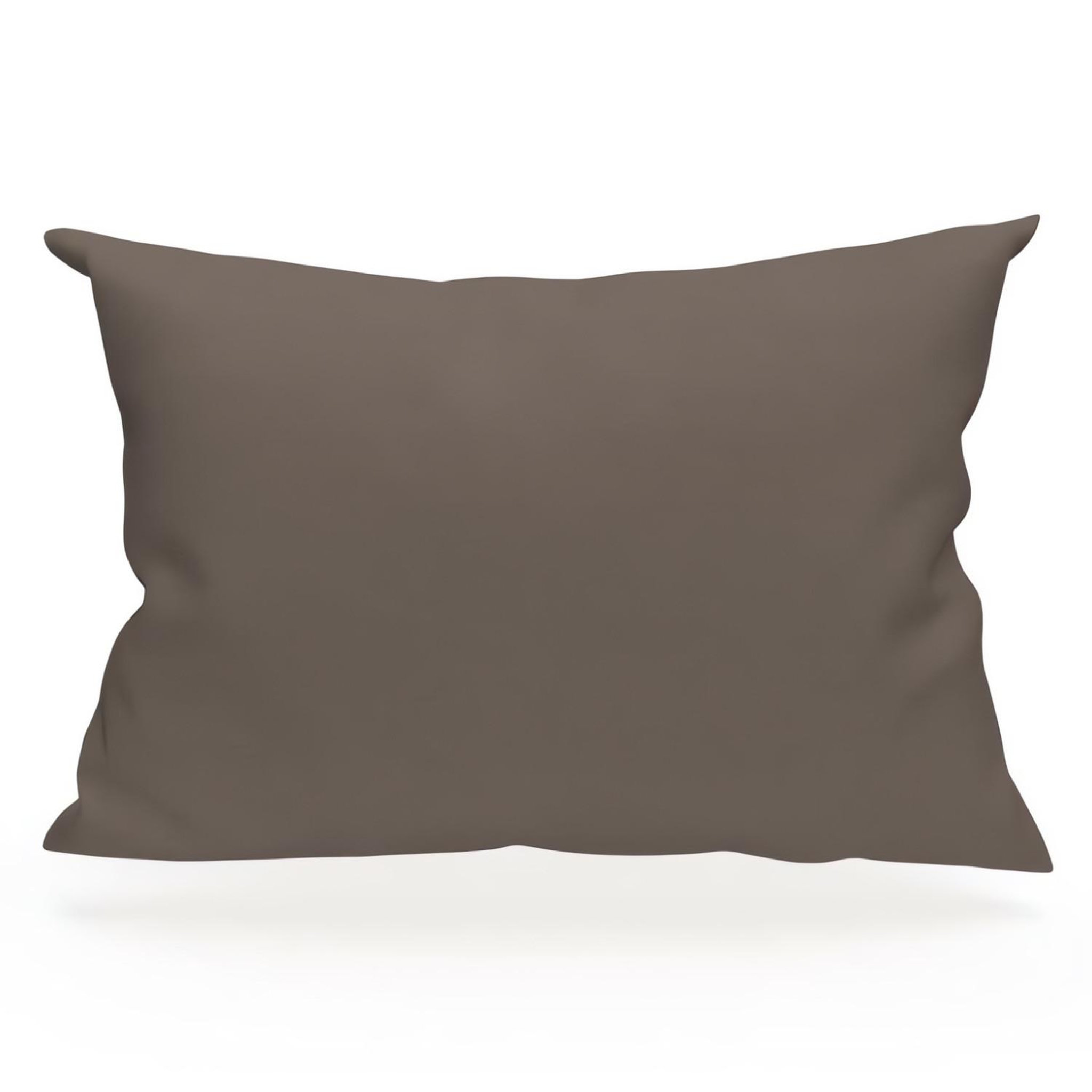 Voir la diapositive 1 : ZZZ Taie d'oreiller uni ZZZ en polycoton