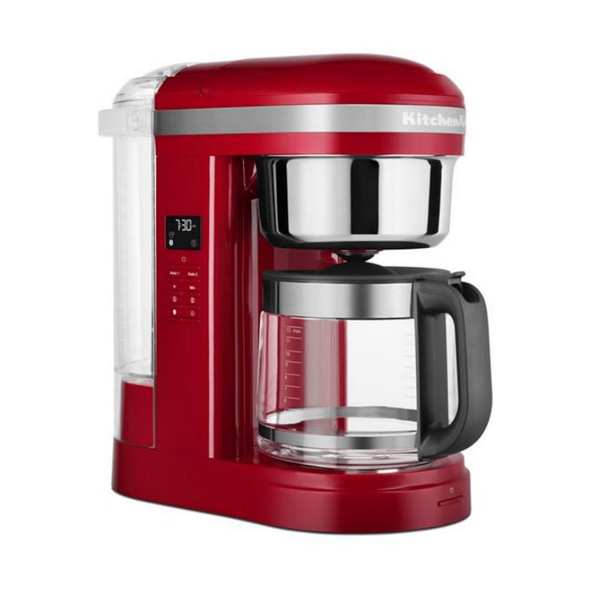 KitchenAid Cafetière filtre programmable 12 tasses 1100w rouge empire - 5kcm1209eer