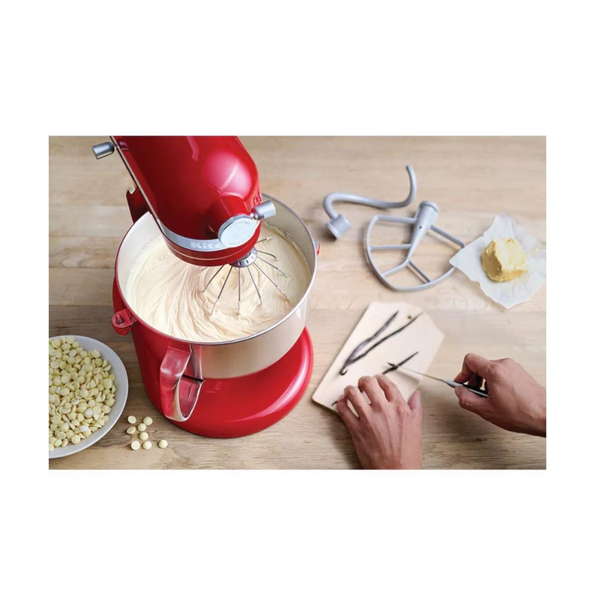 Voir la diapositive 4 : KitchenAid Fouet à fils pour robot sur socle - 5ksmbl6w-a