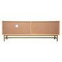 Voir la diapositive 4 : ATMOSPHERA Meuble TV 1 Tiroir en Bois  Silas  140cm Beige