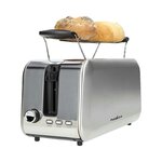 NEDIS Grille pain Nedis avec 2 fentes extra-longues 23 cm