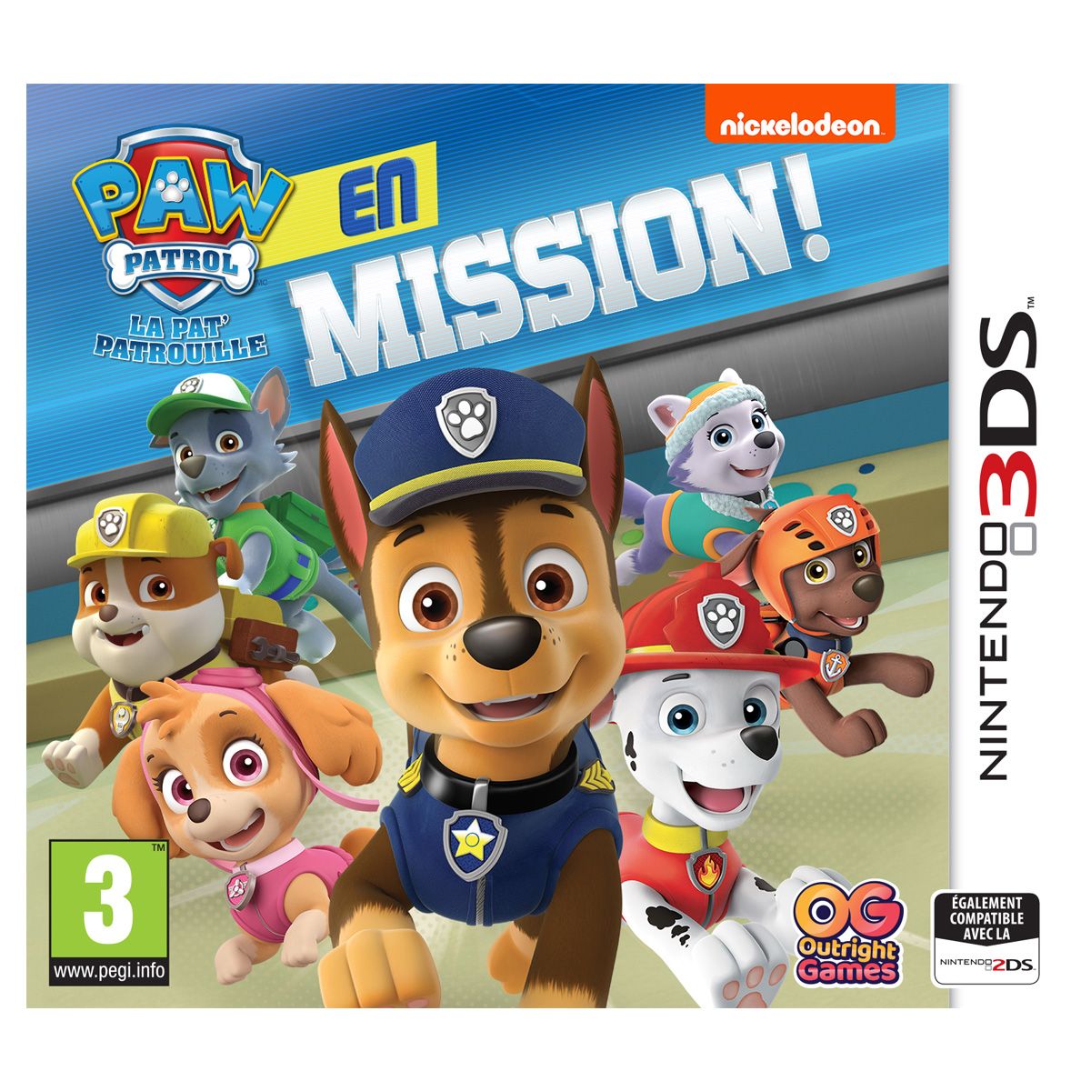 Pat Patrouille : En mission ! NINTENDO 3DS
