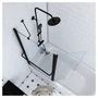 Voir la diapositive 2 : Pare baignoire IBIZA BLACK