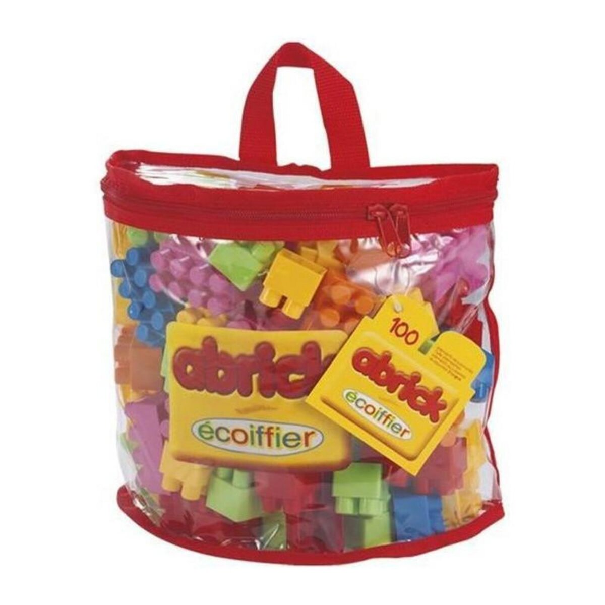 Ecoiffier ABRICK Sac demi lune 100 pcs