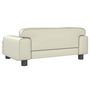 Voir la diapositive 5 : VIDAXL Lit pour chien creme 70x45x30 cm similicuir