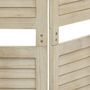 Voir la diapositive 5 : VIDAXL Cloison de separation 5 panneaux 175x165 cm Bois de Paulownia