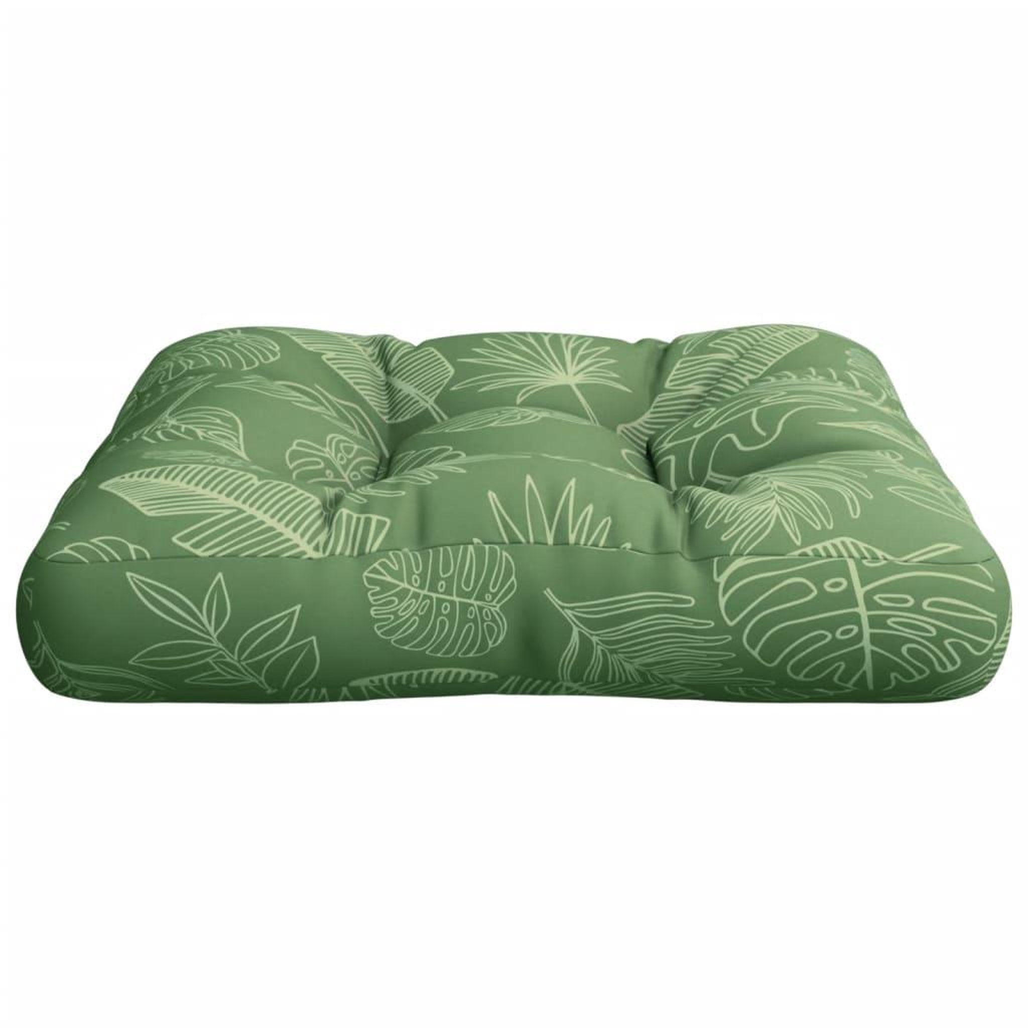 Voir la diapositive 5 : VIDAXL Coussin de palette a motif de feuilles 58x58x10 cm tissu oxford