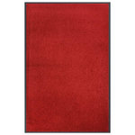 VIDAXL Paillasson Rouge 80x120 cm