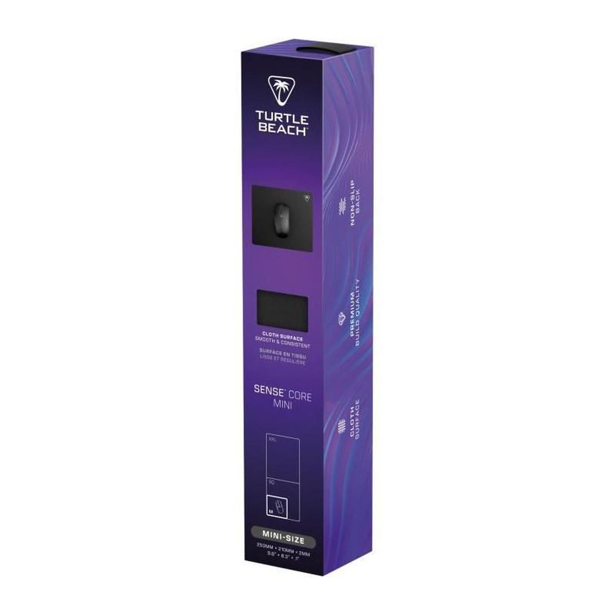 Voir la diapositive 4 : Turtle Beach Tapis de souris de jeu - Turtle Beach SenseCore Mini - Surface micro-tissée, équilibré, confortable