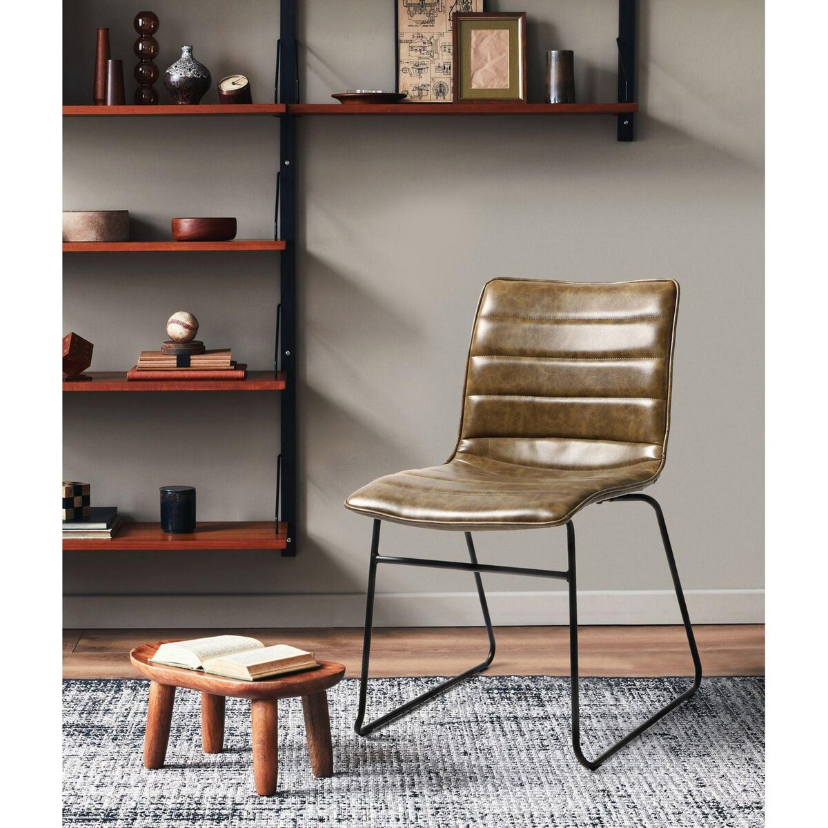 DIVERS Chaise industrielle Brooklyn