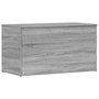 Voir la diapositive 2 : VIDAXL Coffre de rangement Sonoma gris 84x42x46 cm Bois d'ingenierie