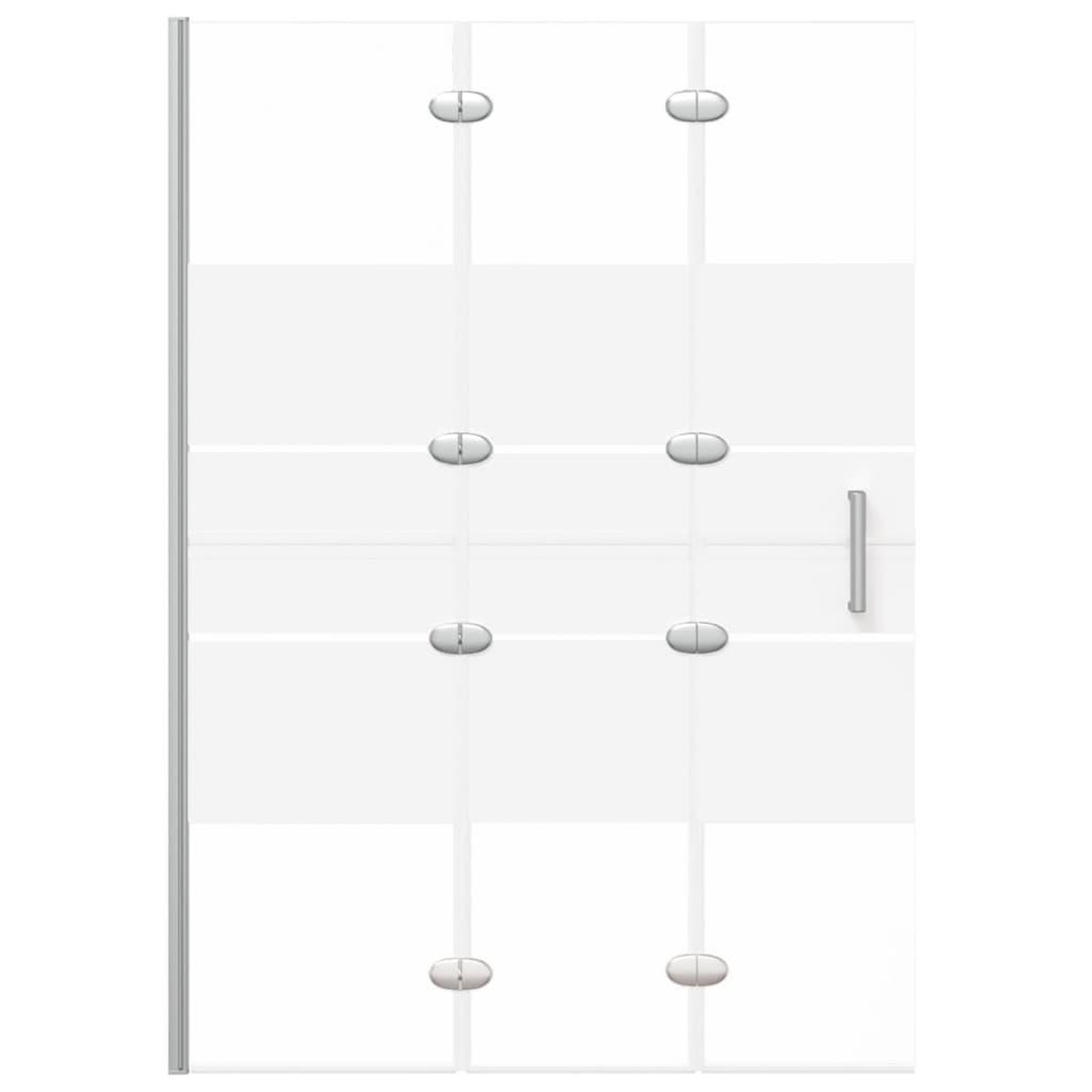 Voir la diapositive 3 : VIDAXL Cabine de douche pliable ESG 100x140 cm Blanc
