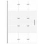 Voir la diapositive 3 : VIDAXL Cabine de douche pliable ESG 100x140 cm Blanc