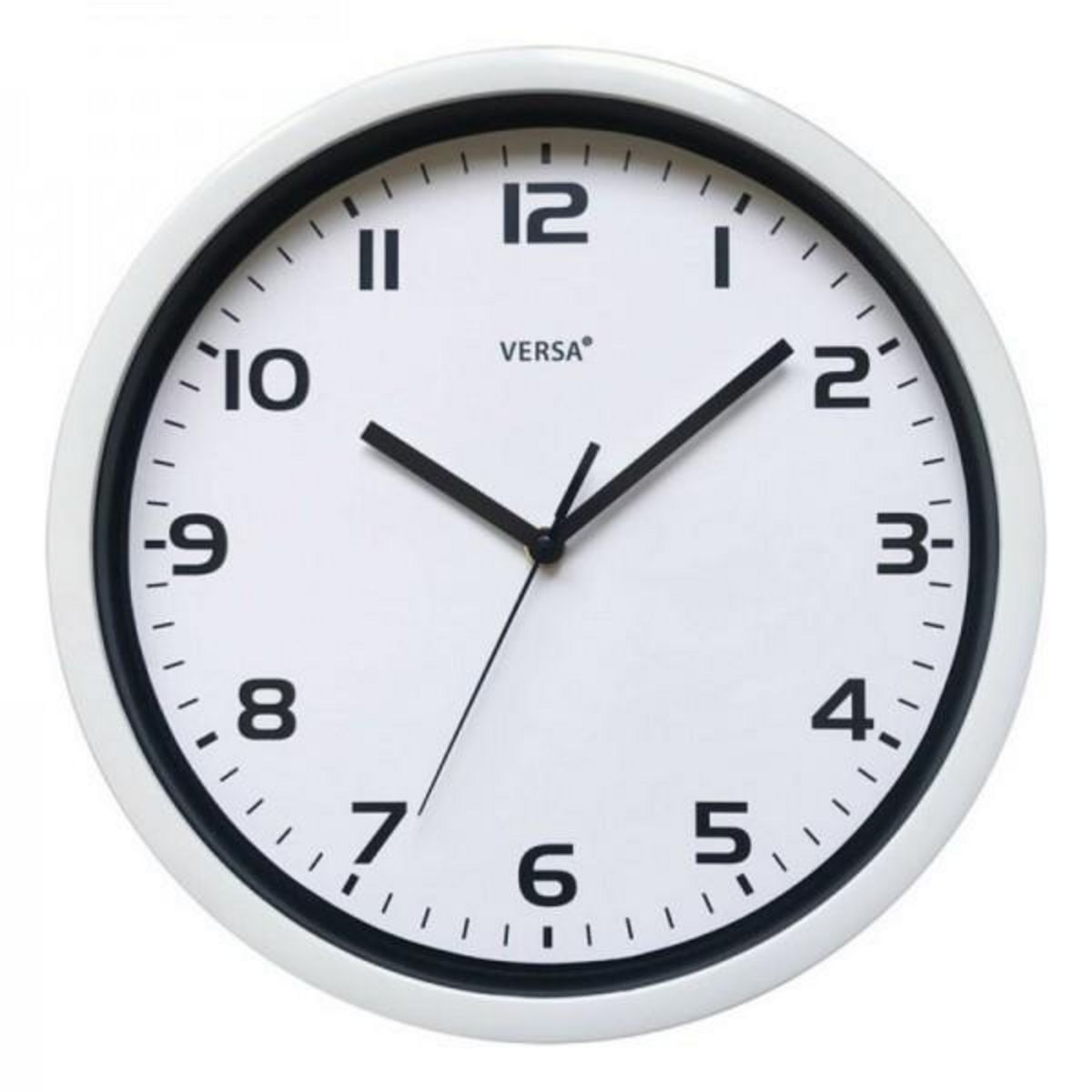 AAAAA Horloge Murale Versa Plastique (4,3 x 30,5 x 30,5 cm)