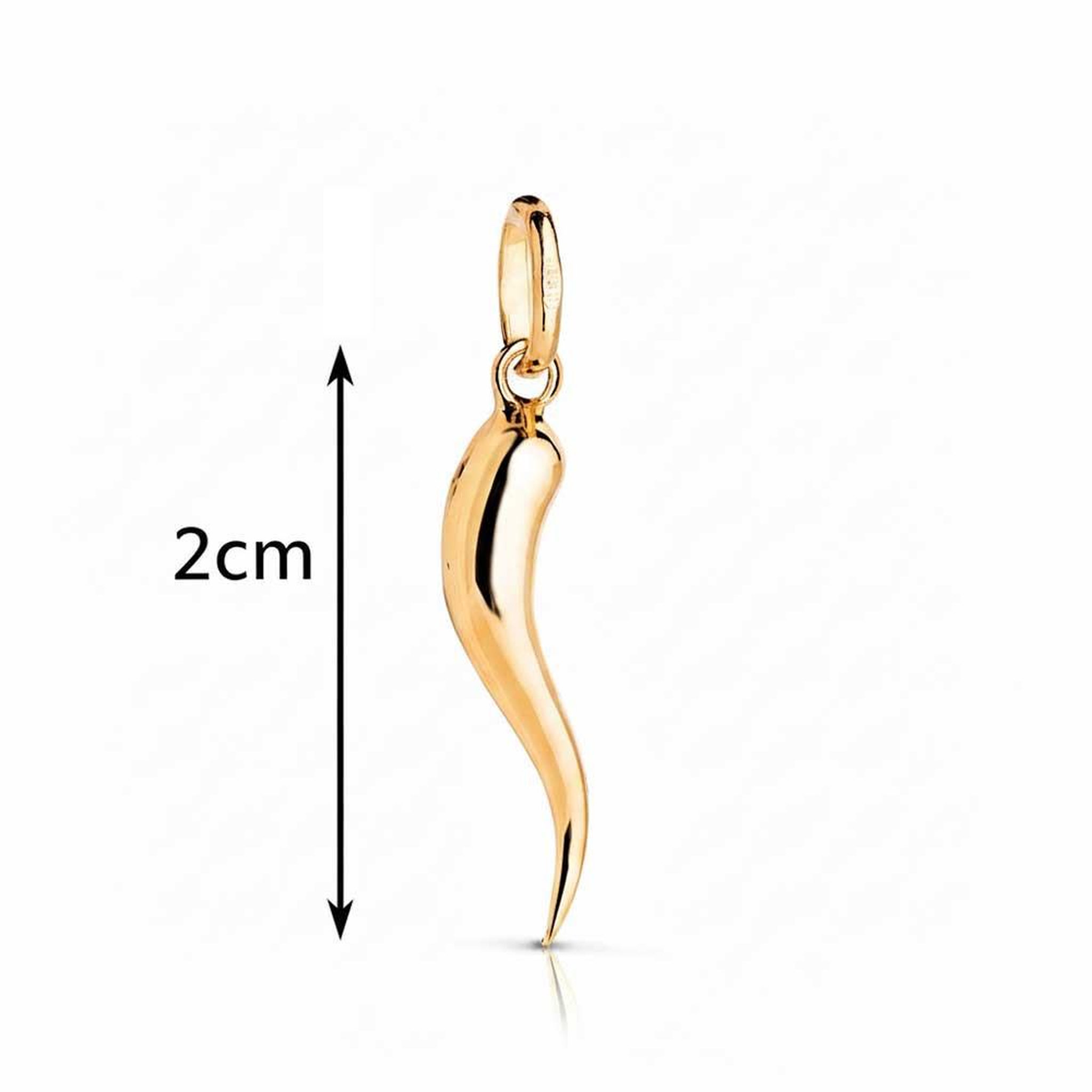 Voir la diapositive 3 : L'ATELIER D'AZUR Pendentif Gundilla en Or Jaune 18 Carats 750 + Chaîne Offerte
