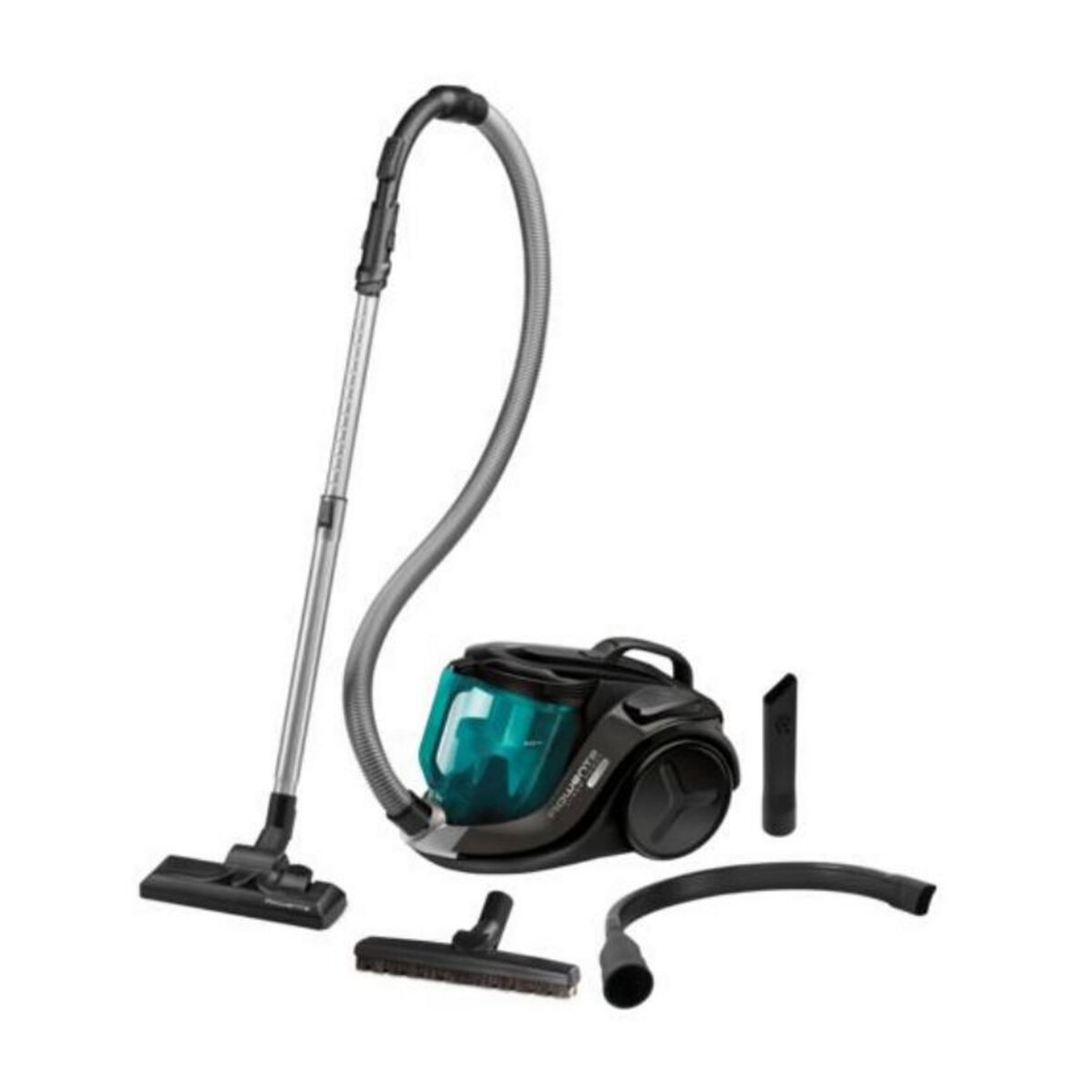 ROWENTA Aspirateur sans sac 72db gris vert ro6932ea pas cher