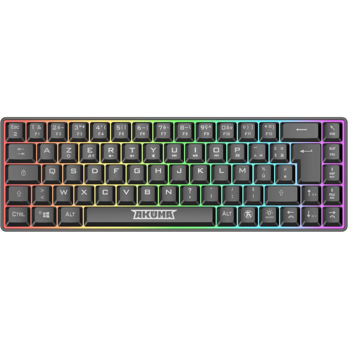 AKUMA Clavier gamer COMBO GAMING SENTAI C05
