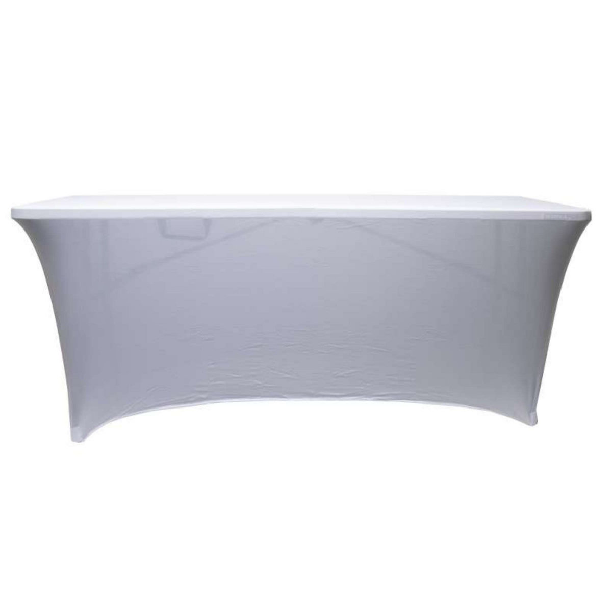  Housse nappe pour table pliante 180cm Werkapro Blanche