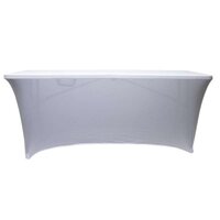 Housse nappe pour table pliante 240cm Werkapro Noire pas cher