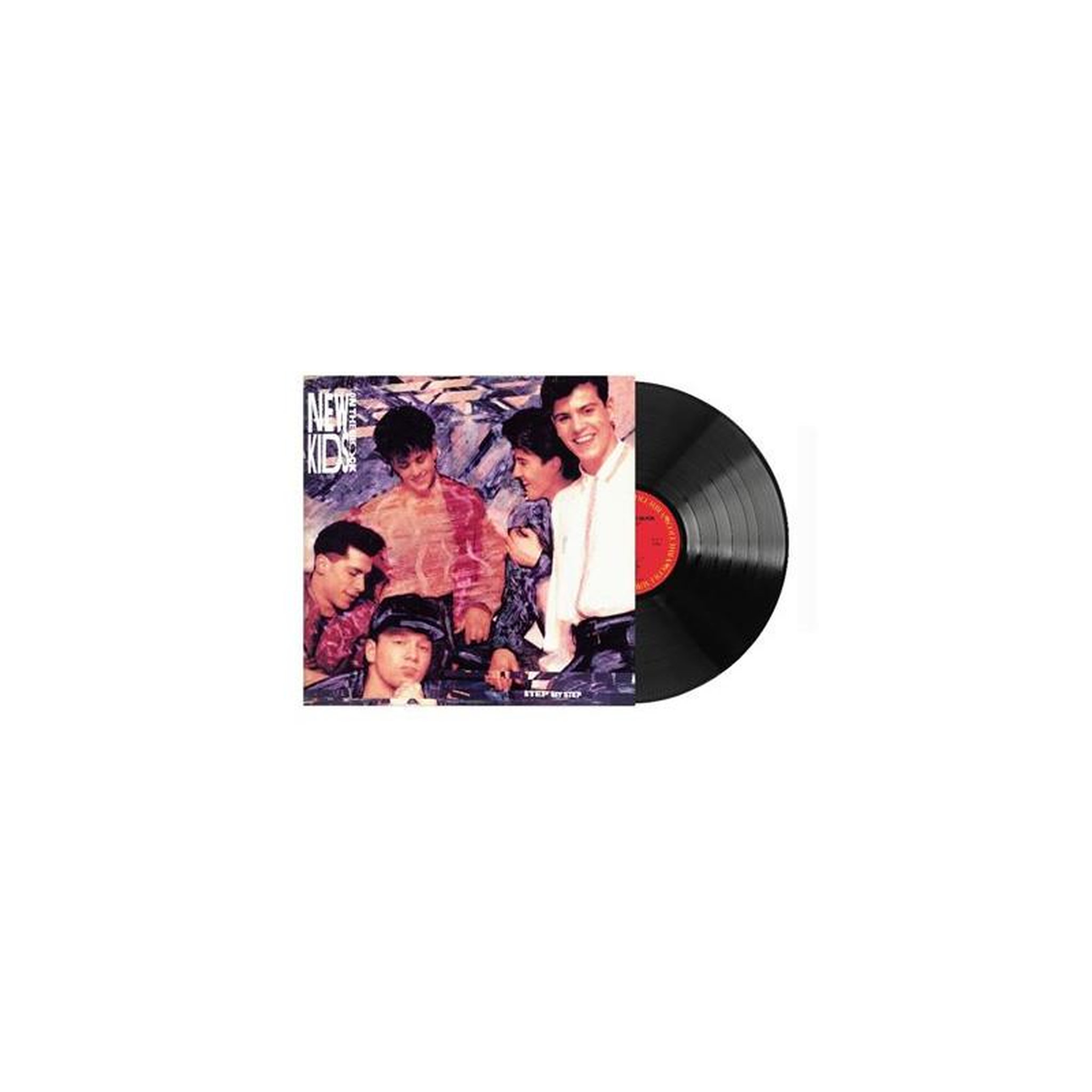 COLUMBIA Vinyle 12  noir columbia – new kids on the block, step by step (édition 35e anniversaire)