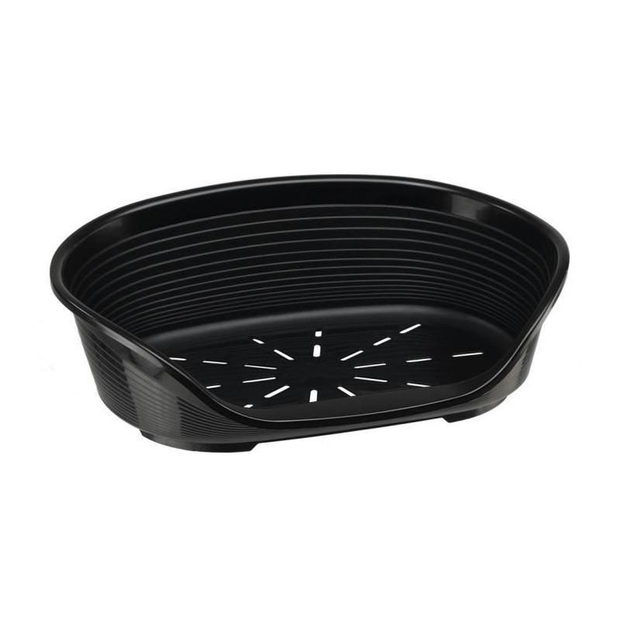 Ferplast Corbeille Plastique Siesta Deluxe Taille 6 Noir