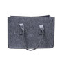 Voir la diapositive 2 : WERKAPRO Sac à bûches en feutre gris WERKA PRO  50x27x34cm