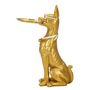 Voir la diapositive 3 : Paris Prix Vide-Poche Statue Chien  Muscle  74cm Or
