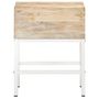 Voir la diapositive 3 : VIDAXL Table de chevet 40x30x50 cm Bois de manguier massif