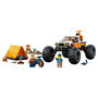 Voir la diapositive 3 : LEGO City 60387 Les aventures du 4x4 tout terrain, Set de Camping, Jouet Monster Truck avec Suspension et VTT, Jeu de Voiture 