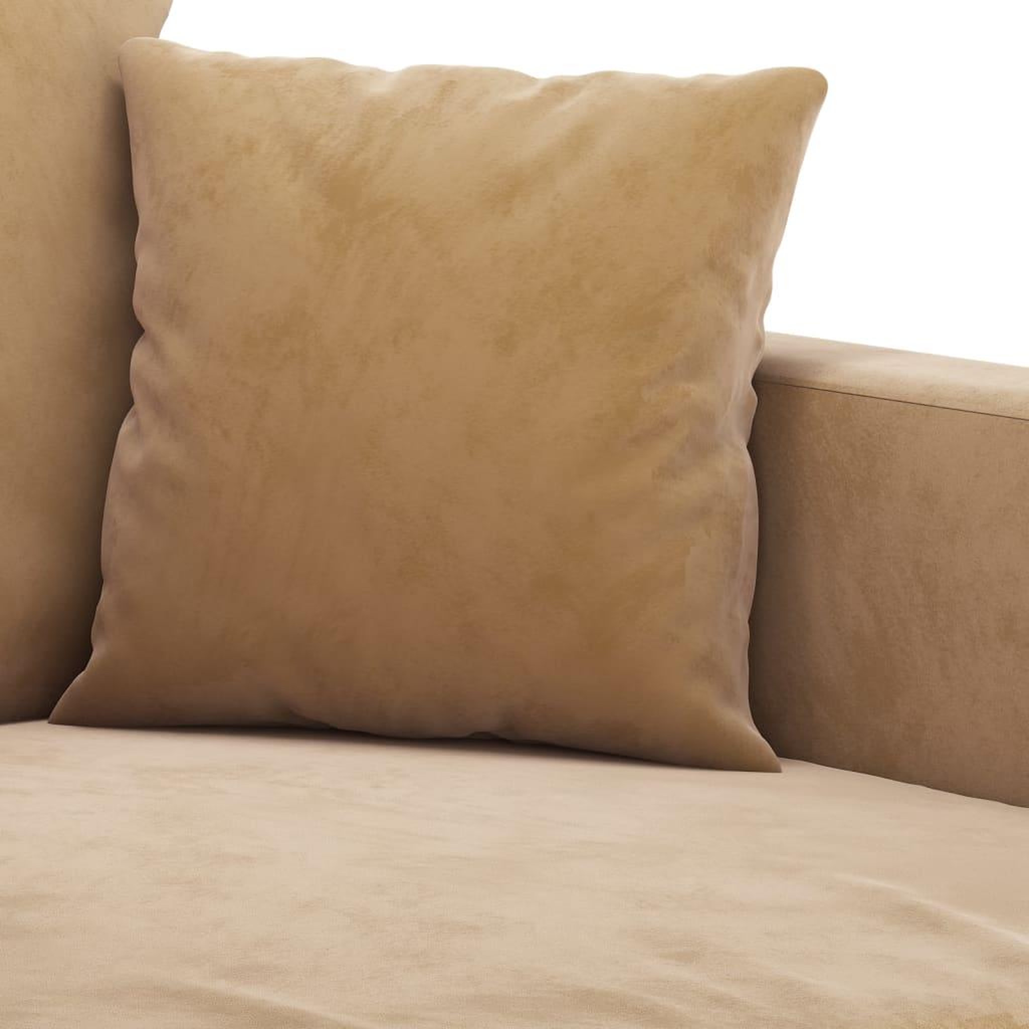 Voir la diapositive 5 : VIDAXL Ensemble de canapes 2 pcs avec coussins Marron Velours