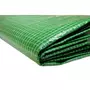 Tecplast Bâche de jardin 170g/m2 - bâche armée verte 4x3 m en polyéthylène